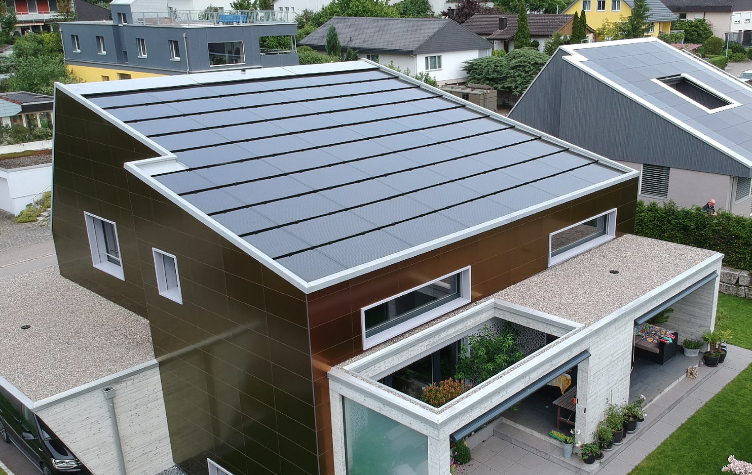 tetto fotovoltaico integrato casa